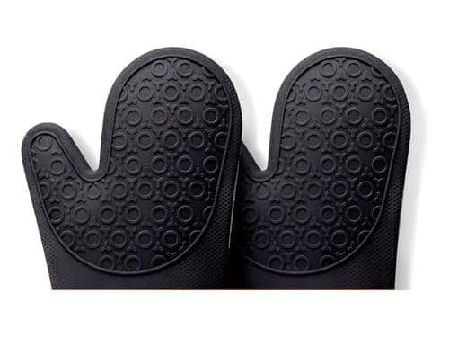 Silicone Oven Mitts, 13.7-Inch Pair